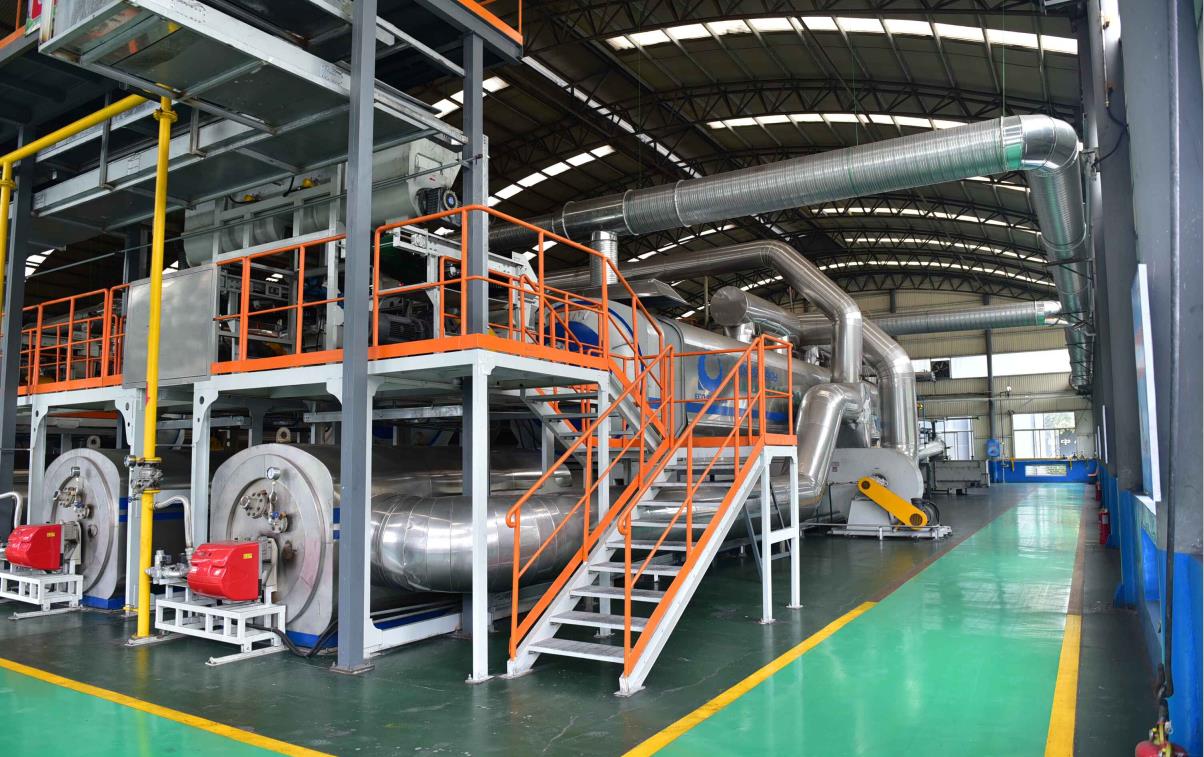 濟南恒譽環(huán)?？萍脊煞萦邢薰荆哼B續(xù)化廢輪胎熱解資源化利用成套技術(shù)及裝備